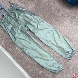 90’s sport fisherman omega suspender waterproof pants large 44/46